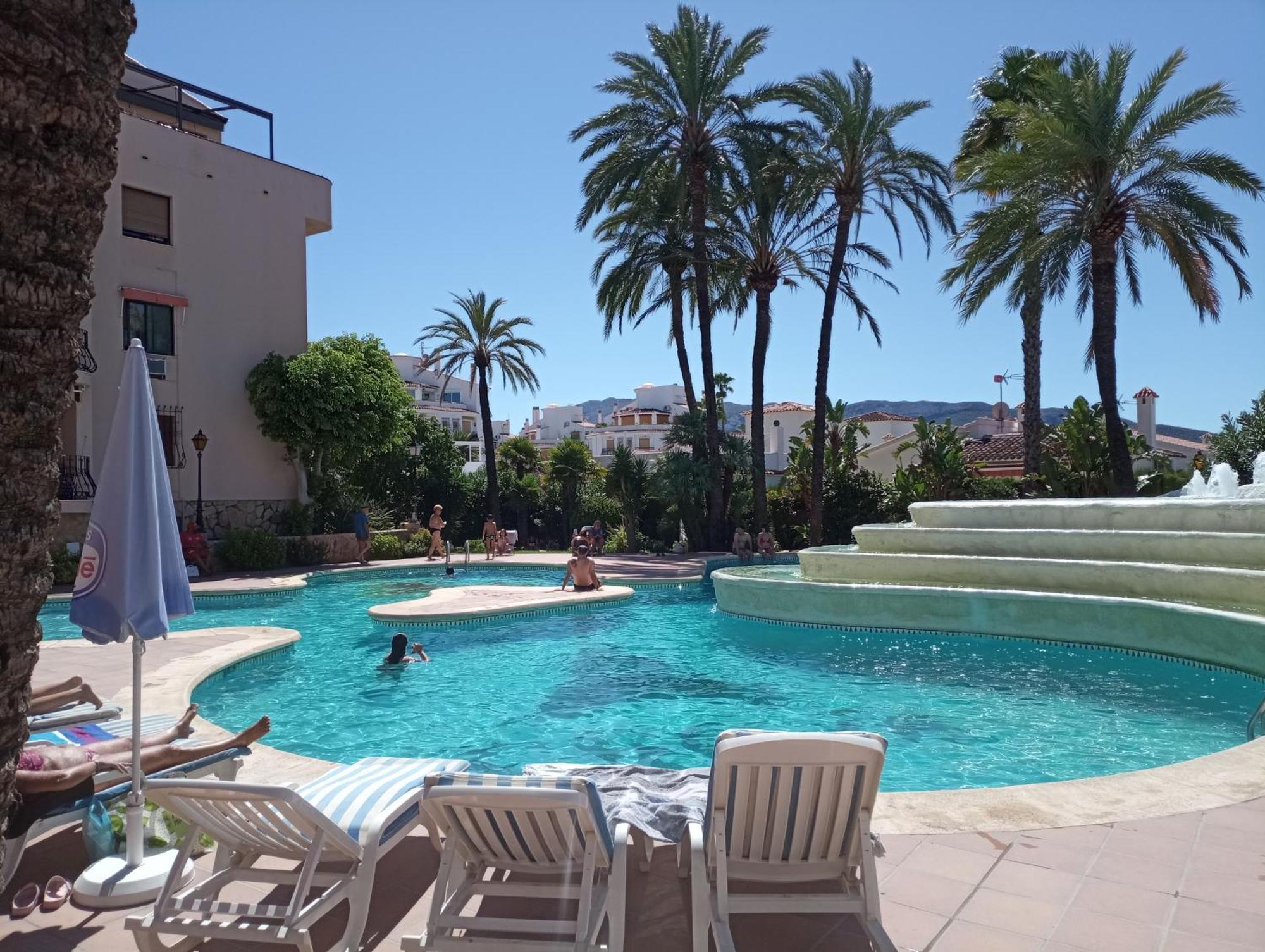 Apartamento Parchis Con Piscina Дения Екстериор снимка